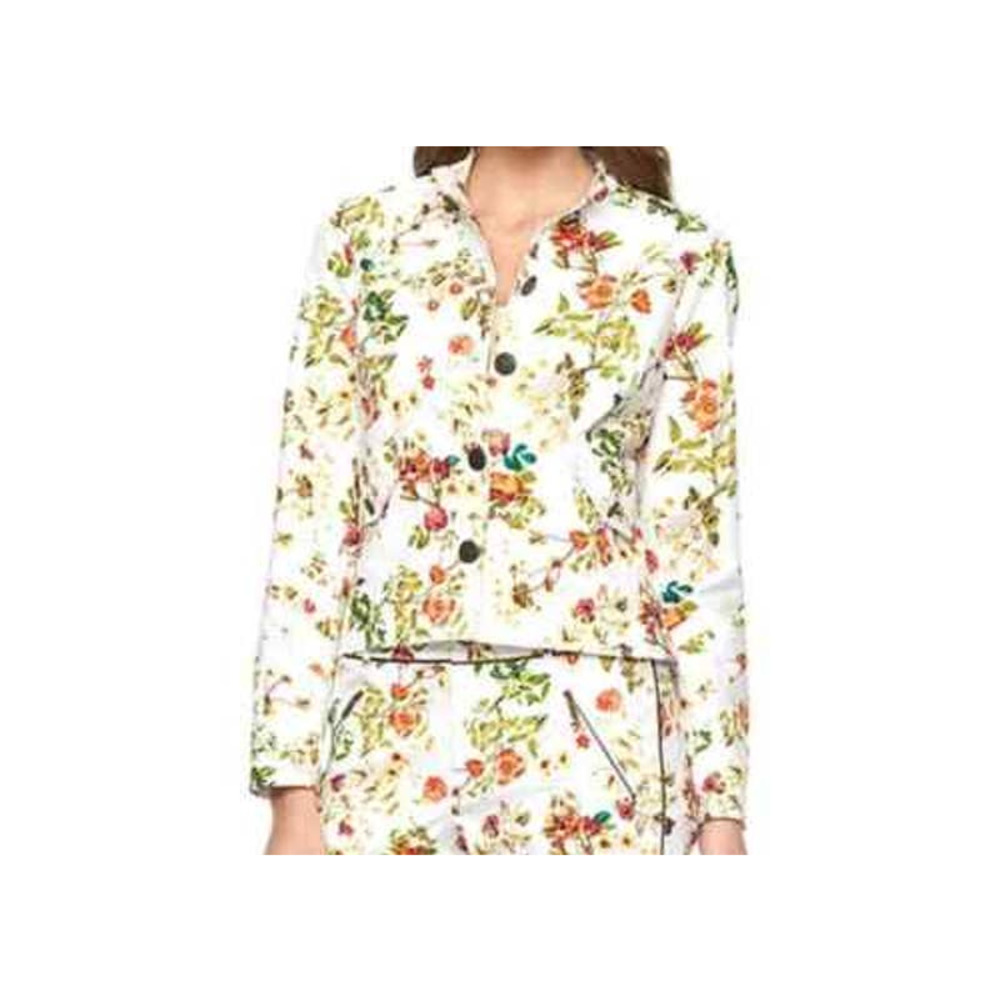 Alice Through the Looking Glass Disney Couture Jacket Floral Women's Size S